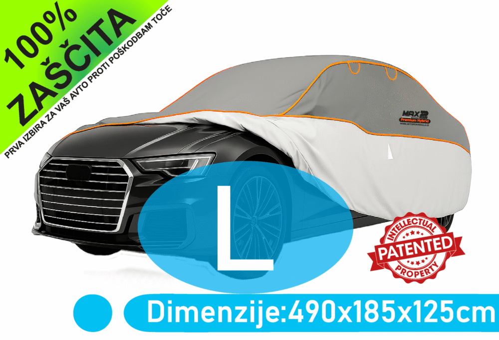 Avtopokrivalo MAX 2 za limuzino – mere velikosti L