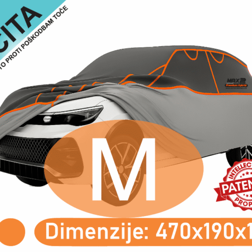 MAX 2 SUV/VAN – mere velikosti M Avtopokrivalo MAX 2 za suv/van – mere velikosti S