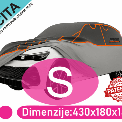 Avtopokrivalo MAX 2 za suv/van – mere velikosti S
